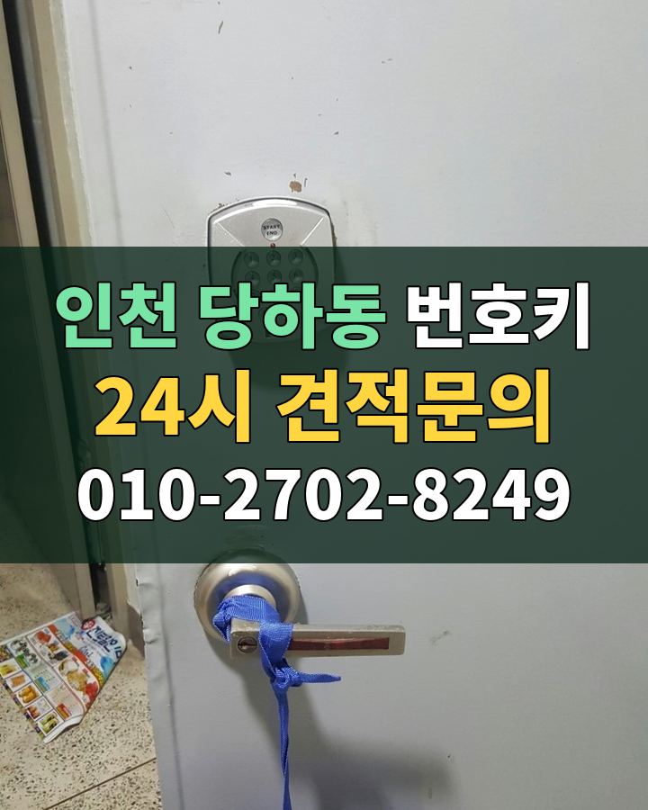 당하동 번호키 24시 견적문의 010-2702-8249 현장 확인