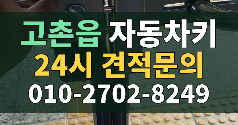 고촌읍 자동차키 24시 견적문의 010-2702-8249