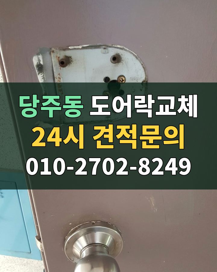 당주동 도어락교체 24시 견적문의 010-2702-8249 비용 상담