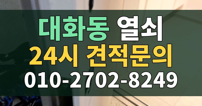 대화동 열쇠 24시 견적문의 010-2702-8249