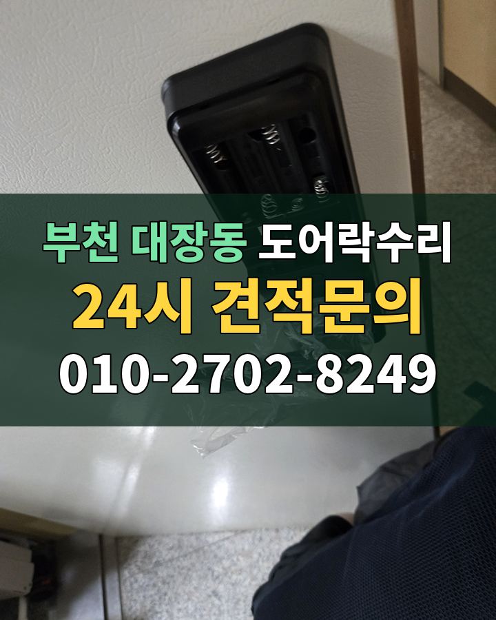 대장동 도어락수리 24시 견적문의 010-2702-8249 현장 확인