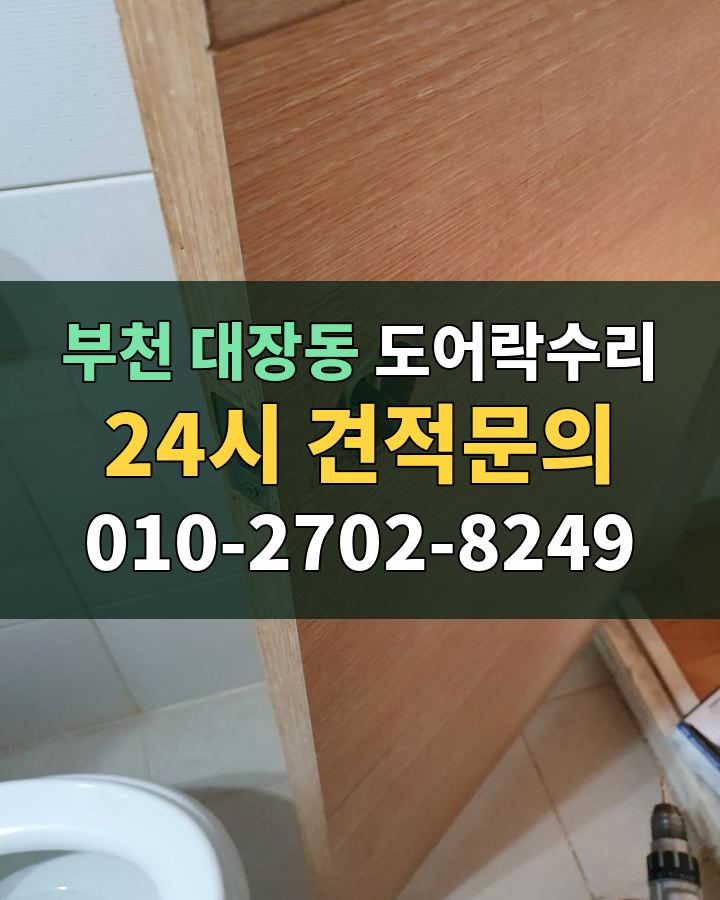 대장동 도어락수리 24시 견적문의 010-2702-8249 비용 상담