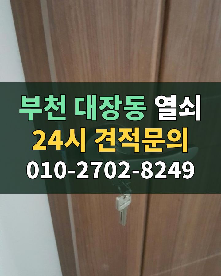대장동 열쇠 24시 견적문의 010-2702-8249 현장 확인