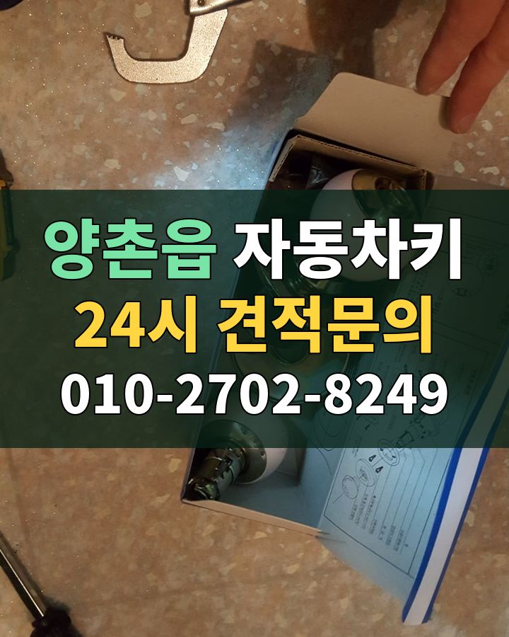 양촌읍 자동차키 24시 견적문의 010-2702-8249 현장 확인