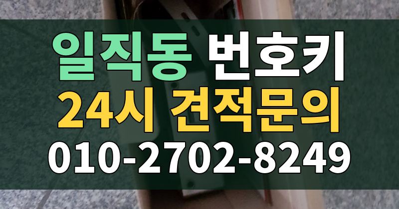 일직동 번호키 24시 견적문의 010-2702-8249