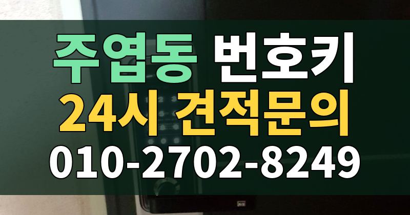 주엽동 번호키 24시 견적문의 010-2702-8249