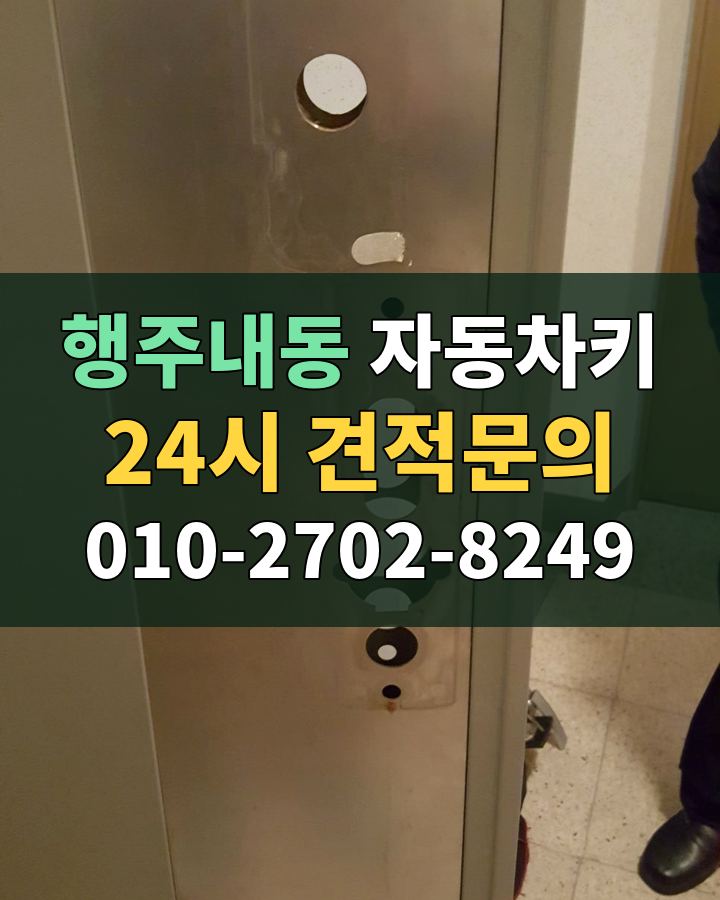 행주내동 자동차키 24시 견적문의 010-2702-8249 현장 확인